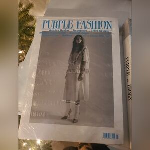 Rare Purple Magazine Louis Vuitton Glenn O'brien Fashion Purple Book